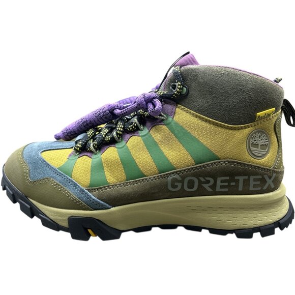 BBC BEELINE X TIMBERLAND MEN'S GARRISON HIKER MID - BLUE / BROWN - Size 10.5 M